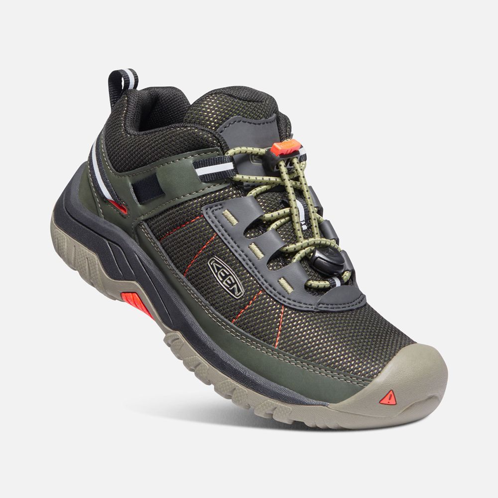 Pantofi Keen Romania Copii Masline Verzi/Portocalii Targhee Sport Vent Shoes 2890-RYNFU